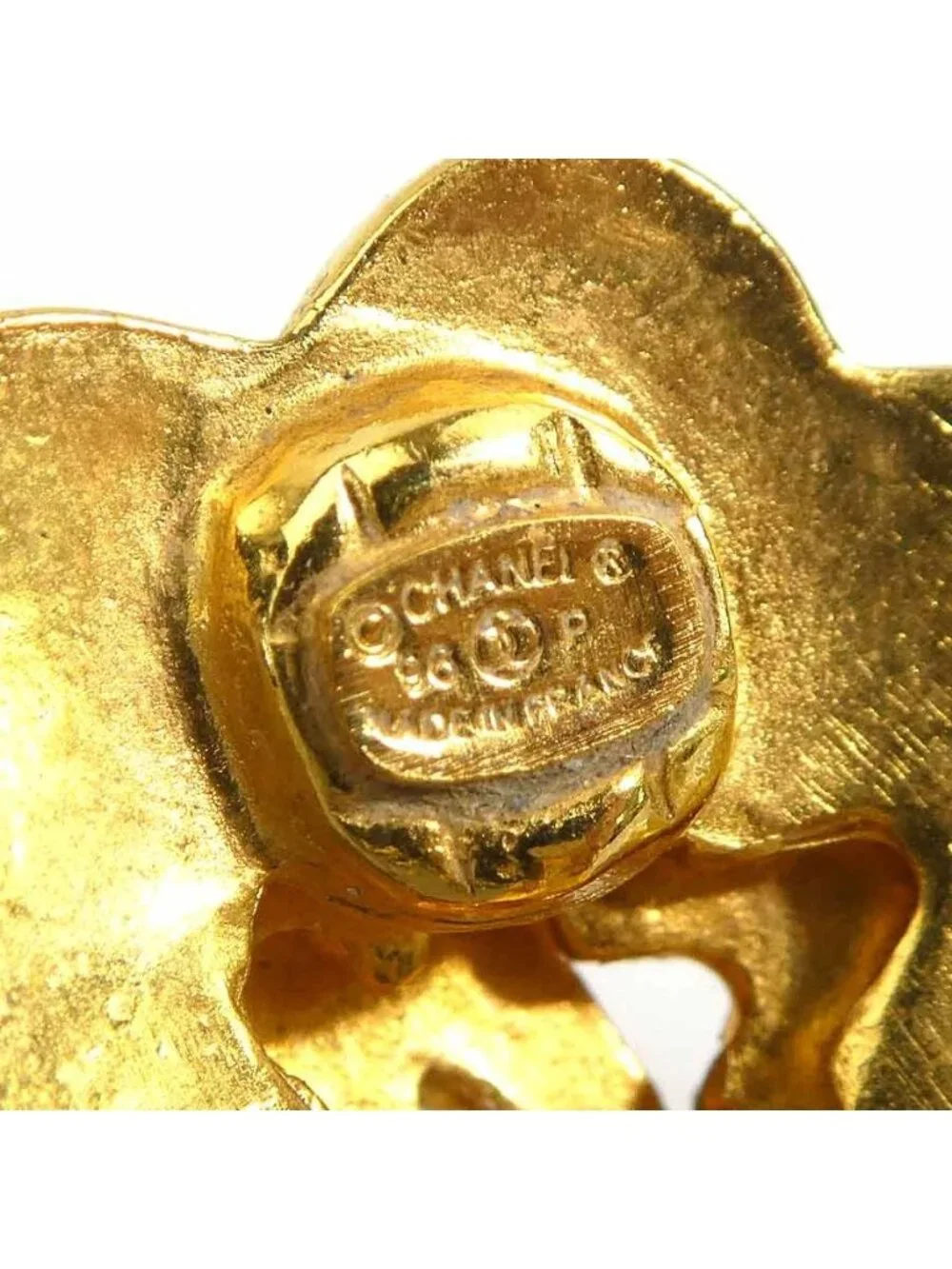 Chanel Earrings Gold